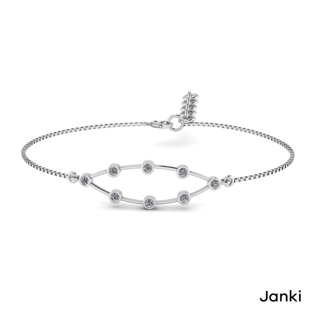 Marquee Diamond Zirconia Bracelet