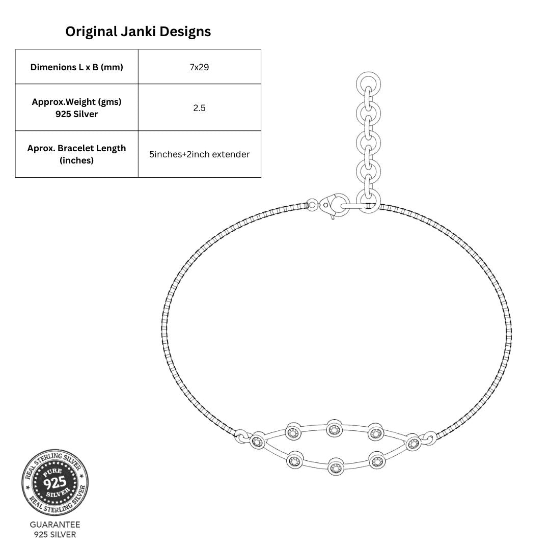 Marquee Diamond Zirconia Bracelet