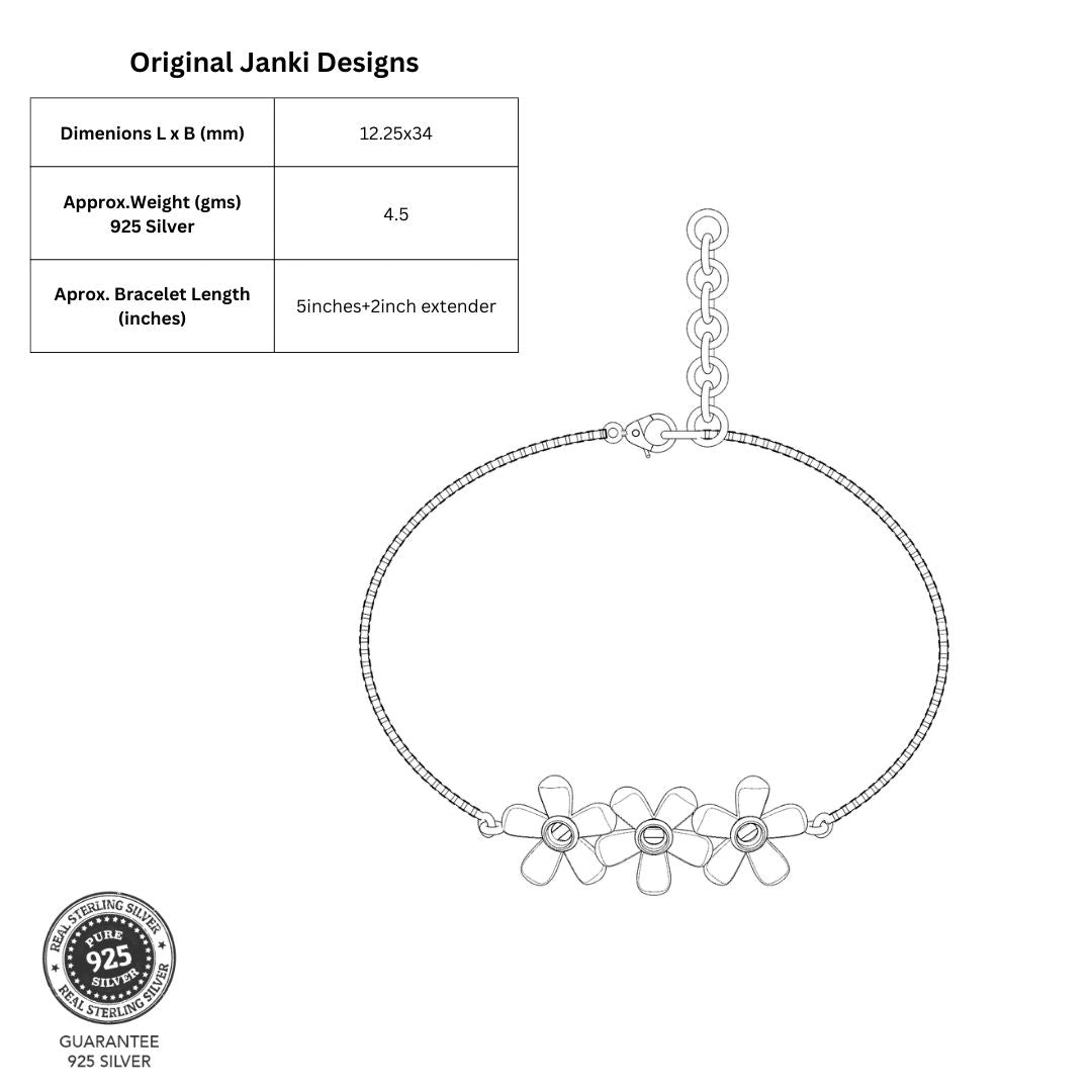 Janki Flower Bracelet