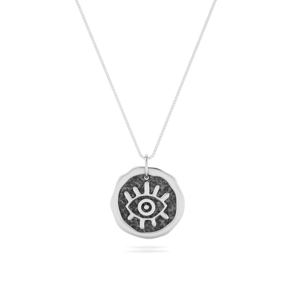 Evil Eye Seal Necklace