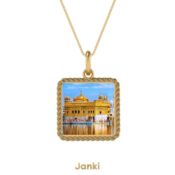 Golden Temple Necklace