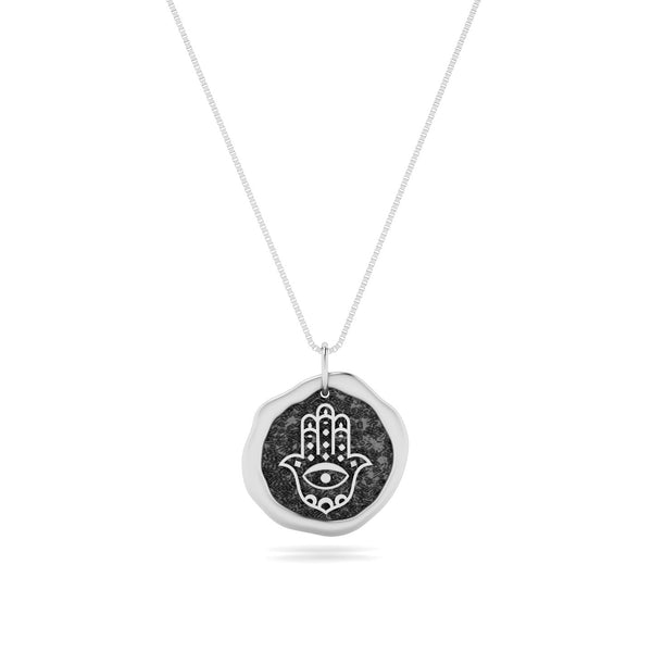 Hamsa Seal Necklace